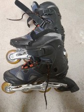 Rollerblades Gr. 40/41 Gebraucht Blau/ Silber / SCHWARZ Inline Skates