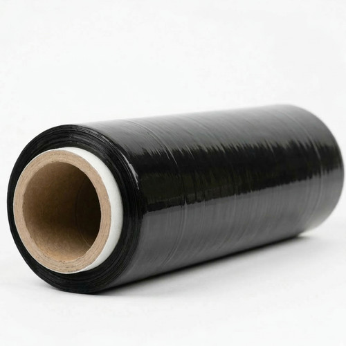 Stretchfolie schwarz 23my - stretchfolie,