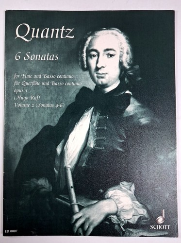 Noten quantz sonatas op - noten:, 6