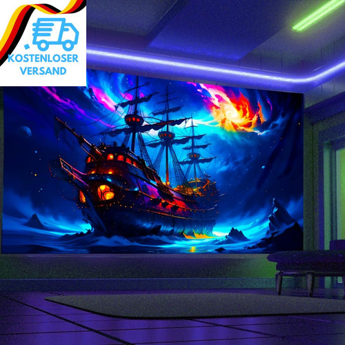 Arsey blau geist piratenschiff - blau,