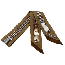 Hermes twilly light brown - twilly,