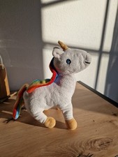 Trixie Hundespielzeug Einhorn, Plüsch, 25 cm Regenbogen Mähne ? Stofftier #1