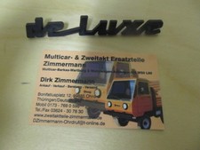 Schriftzug deluxe schwarz