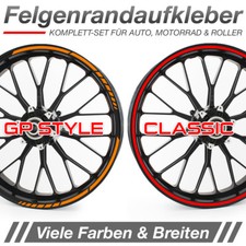 Felgenrandaufkleber