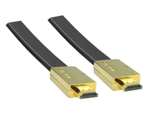 High end hdmi flach kabel - end,