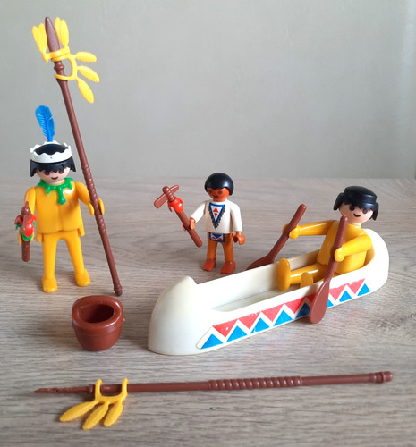 Indianer kanu playmobil - kanu,