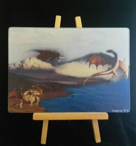 Drachen dragon schneidbrett - drachen,
