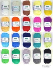 50g Gründl Cotton Fun - 100% Baumwolle - Schulgarn Topflappengarn (37,00€/kg)