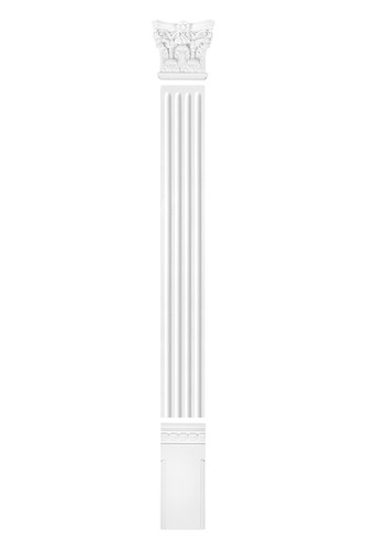 Hexim stuck pilaster - stuck,