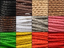 Lederschnur geflochten mm - lederschnur, 3