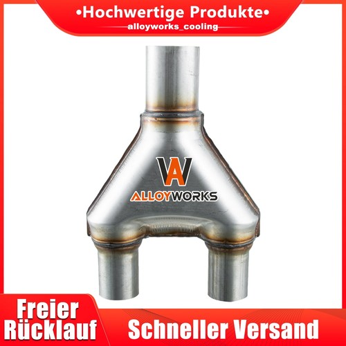 Edelstahl auspuff rohr - y,