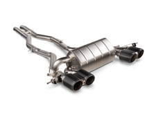 AKRAPOVIC Slip-On Titan Abgasanlage Auspuff BMW M3 M4 G80 G81 G82 INKL. ENDROHRE