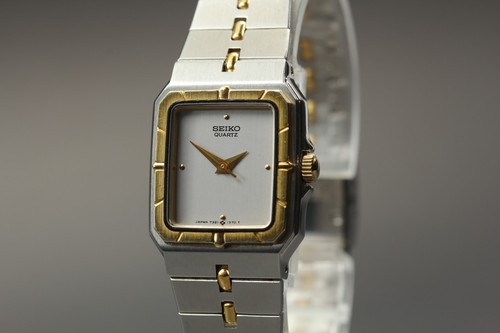 Seiko 7321 5820 siver tank - seiko,
