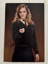 Emma Watson Original Autogramm 20x30cm Foto Harry Potter Hermine