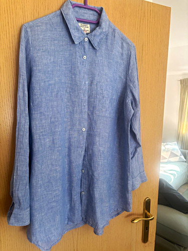 Peckott klassisches hemd blau - hemd,
