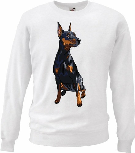Sweatshirt dobermann - sweatshirt,