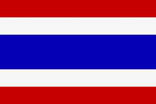 Aufkleber Thailand Flagge