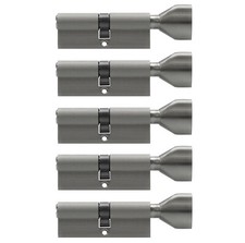5x Knaufzylinder 80mm 40/40 +5