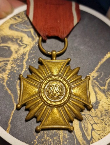 Polen verdienst orden - orden, band