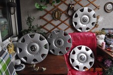 4 x Genuine VW Wheel Centre