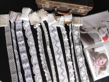 KONVOLUT ALTE SPITZEN WEISS