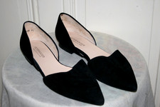 PETER KAISER Flats Wildleder Ballerinas schwarz kaum getragen in Gr.  7,5 (41)