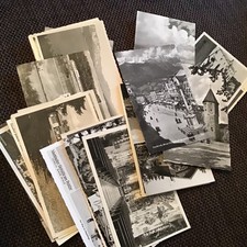 Konvolut  24 Ansichtskarten, 50er 60er J., SchwWeiß. gelaufen nach Regensburg