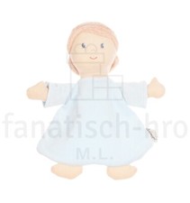 Sterntaler Schmusetuch Schutzengel blau Plüsch Engel Kuscheltuch mit Rassel