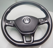 VW GOLF VII 7 / LENKRAD DSG Wippen / Leder / beheizt + AIRBAG 5G0880201S (BR26)
