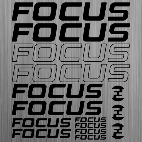 Focus aufkleber sticker - focus,