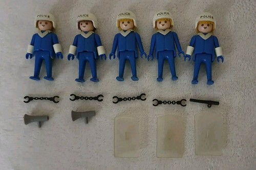 Playmobil police figuren - playmobil, police,