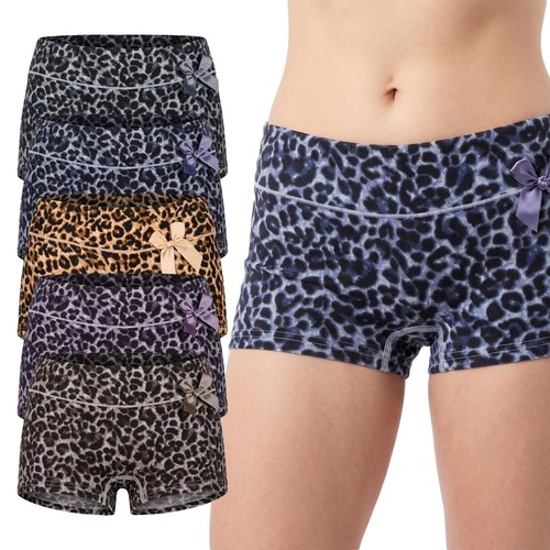Damen 5er pack boxershorts - 5er,