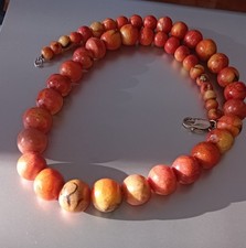 Korallen Kette Apfelkoralle