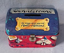 Diddl Schatztruhe Schatzkiste Spardose Hier drinnen wächst meine erste Multi-Mil