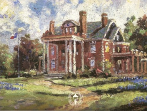 Thomas kinkade thistle - thomas, hill
