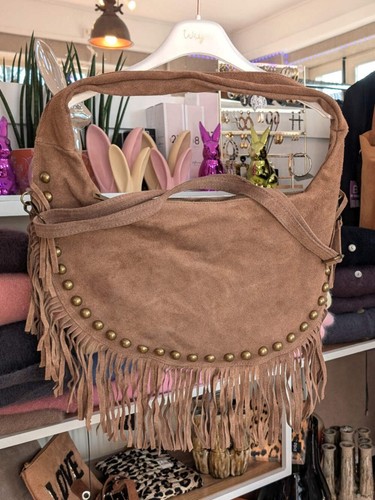 Wildledertasche fransen - wildledertasche,
