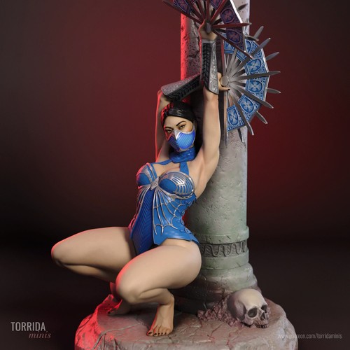 Kitana mortal kombat 3d - 2,,