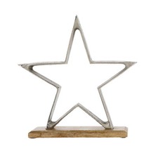 Aluminium Stern Aufsteller mit