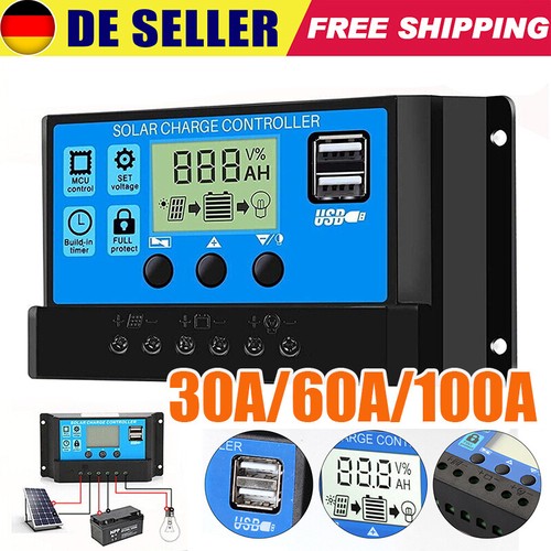 Solar laderegler 30a 100a - solar,