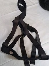 Hunde Geschirr Auto Brustgeschirr Halti Sicherheitsgeschirr  Training Schwarz L