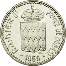 Münze, Monaco, 10 Francs