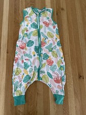 Schlummersack Schlafsack Mit Füßen TOG 0.5 90 cm Dschungel Grün Faultier