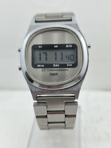 Bmw chronograph lcd wrist - chronograph,
