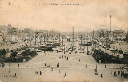 Havre bassin commerce - le, du