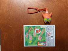 Ü-EI Spongebob Spielzeug D 2005 Patrick Schlüsselanhänger + BPZ .