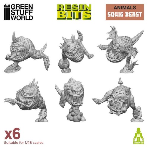 Green stuff world squig - stuff,