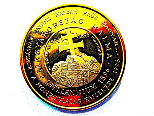 Ungarische gedenkmedaille - ungarische,