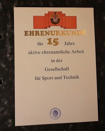 Blanko gst urkunde jahre - blanko,