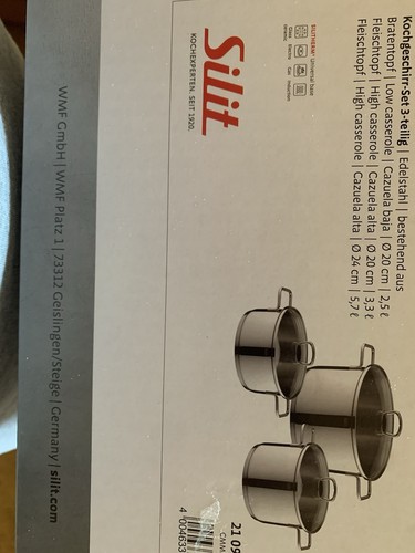 Topfset silit edelstahl - topfset,