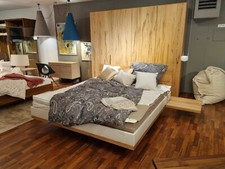 Team 7 - Schlafzimmer Bett + Kleiderschrank Riletto Kernbuche natur - LP 17.996